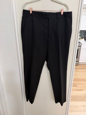 Bar III Black Slim Fit Wool Dress Pants
36 x 30